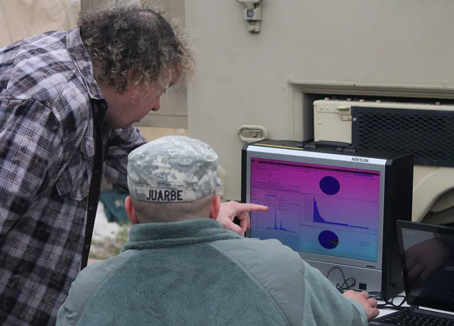 FORT GORDON, Ga.— Mr. Chris Mac-Stoker, distinguished engineer with NIKSUN, Inc. and Staff Sgt. Jeriel Juarbe, cyber operations noncommissioned officer, Cyber Protection Team 152, inspect network traffic for vulnerabilities while the CPT 152 joins the 35th Signal Brigade (Theater Tactical) in famili. How to bench-test network security gear before buying it for 2027